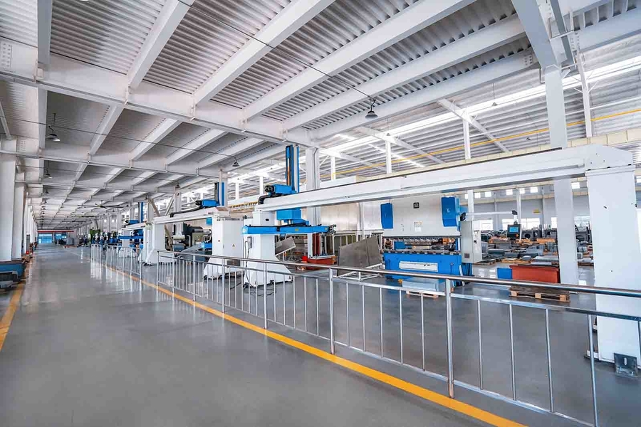 Jiangsu Jufeng Machinery Manufacturing Co., LTD γραμμή παραγωγής του κατασκευαστή