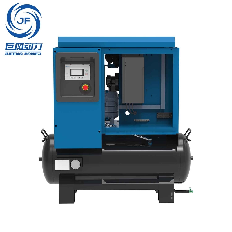 8-16bar 10hp 220v Αφαίρετος μονόφασης μόνιμος μαγνητικός κομπρεσέρ αέρα με βίδα με 490-980 L/min