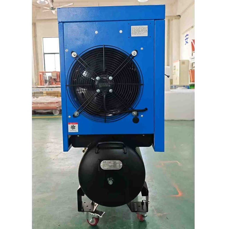 Μίνι μικρός βιομηχανικός συμπιεστής 2.2kw 3.7kw 4.5kw 5.5kw 7.5kw 9kw Μονοφασικός κομπρεσέρ αέρα με βίδα με δεξαμενή