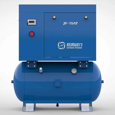 Jufeng 10HP 7.5kW μονό φάση μόνιμος μαγνητικός κομπρεσέρ αέρα βίδα